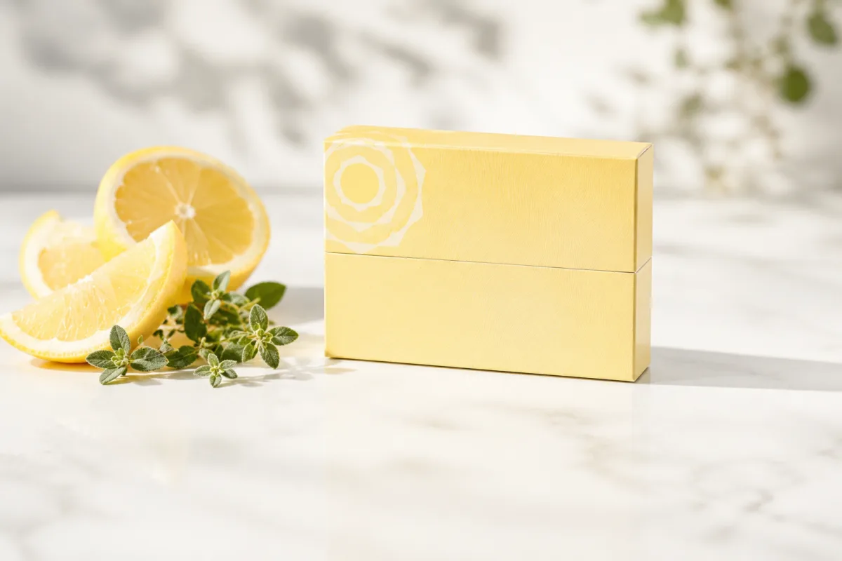 Terea Yellow Swiss pack for IQOS ILUMA with fresh lemon and herb, light citrus tobacco in Dubai UAE