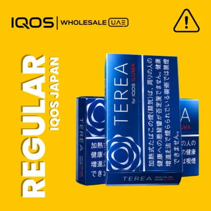 Terea Regular Japan for IQOS ILUMA in Dubai UAE, balanced classic roasted tobacco sticks, wholesale and retail