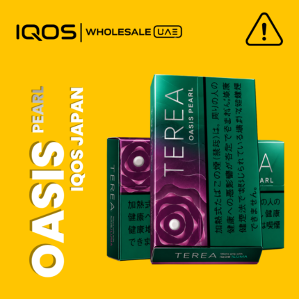 Terea Oasis Pearl for IQOS ILUMA in Dubai UAE, passion fruit menthol click capsule tobacco sticks, wholesale and retail