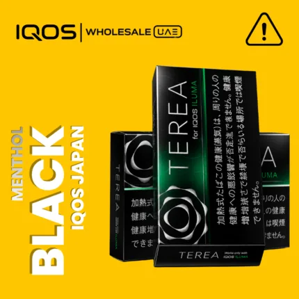 Terea Black Menthol Japan Wholesale Dubai UAE