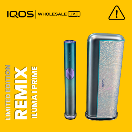 IQOS ILUMA i PRIME Remix Limited Edition iridescent heated tobacco device in Dubai UAE, premium two-piece for Terea sticks, wholesale and retail