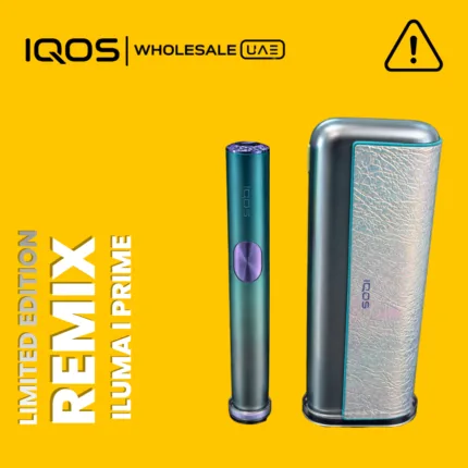 IQOS ILUMA i PRIME Remix Limited Edition iridescent heated tobacco device in Dubai UAE, premium two-piece for Terea sticks, wholesale and retail