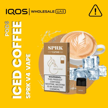 SPRK VAPE ICED COFFEE PODS IN DUBAI