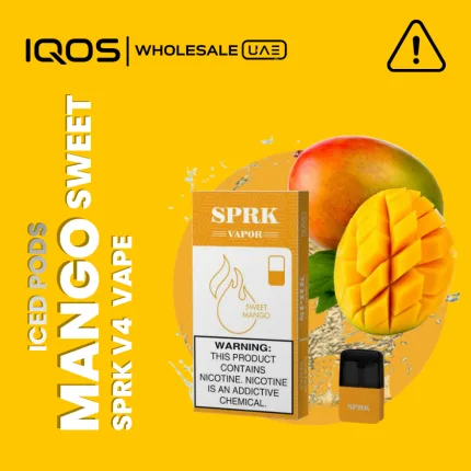 SPRK Vape V4 Red Sweet Mango Pods in Dubai